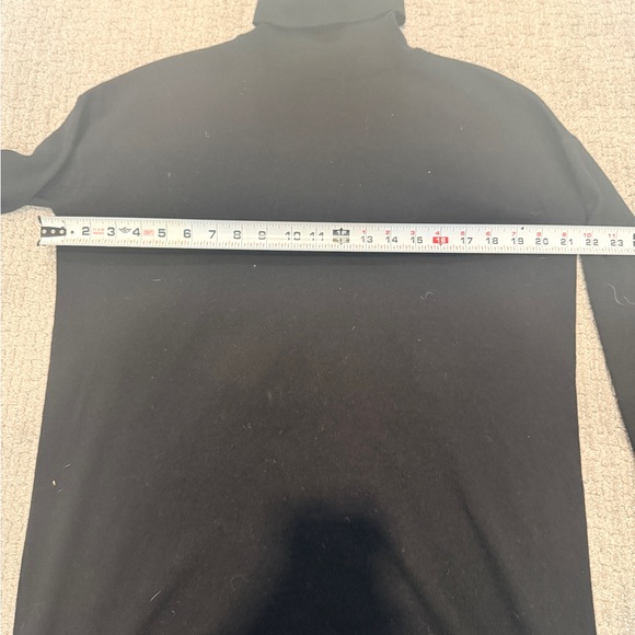 Everlane Cashmere Black Turtleneck Dress size Small - Picture 5 of 7
